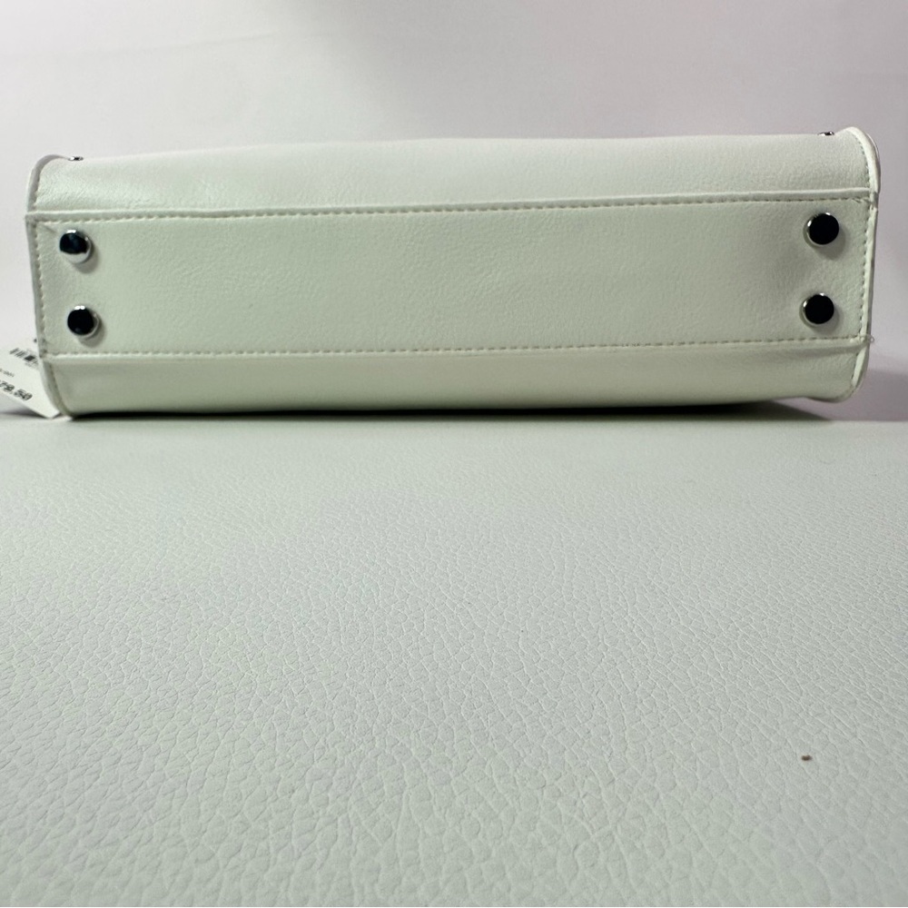 NEW I.N.C. WOMEN’S WHITE/VANILLA BONNIEE STUDDED CROSSBODY BAG - Picture 9 of 11